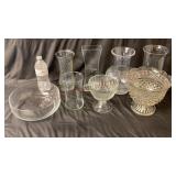 Glass - Low Bowl, Vases & Compotes