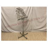 Vintage Metal Music Stand / Display Stand