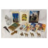 Crucifix, Cross, Camels & Religious Ephemera