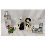 Occupied Japan Boy Figurine, Japan Bookends