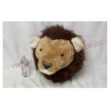 Dianne Shapiro Soft Sculpture Lion Wall Mount