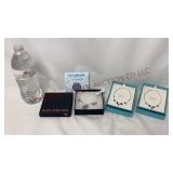 Alex And Ani Snowflake & Crystallized Bracelets