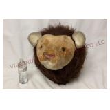 Dianne Shapiro Soft Sculpture Lion Wall Mount