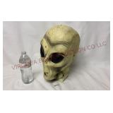 Vintage Roswell Alien Mask on Form - See Desc