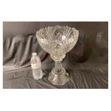 Design Guild Crystal Corinthian 13.5" Compote