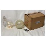 Lighted Crackle Orb & Color Changing Orb