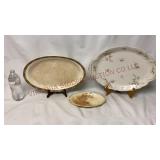 Vintage Homer Laughlin & French Limoge Platters