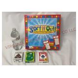 Sort It Out Game & Sealed Playing Cards