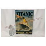 Vintage White Star Line Titanic Metal Sign