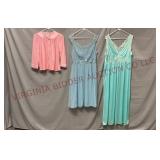 Vintage Bed Coat & Ladies Night Gowns