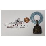 Web Sterling Silver Birth Record Baby Rattle