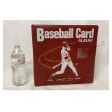 Baseball Card Album w 12 Sheets of MLB Cards