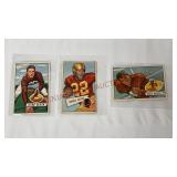 1950s Bowman Gum Football Cards - See Desc