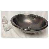 Bathroom Basin Sink - Pewter Finish