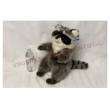1990s La-Z-Boy 15" Plush Raccoon TV Promo Toy