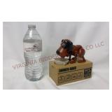 Vintage Choken-Bako Eating Dog Coin Bank