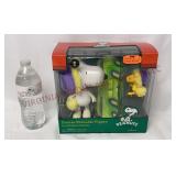 2010 Peanuts by Schulz Snowboard Snoopy Set