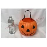 Vtg AJ Renzi Jack O Lantern / Witch Candy Bucket