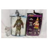 Child Costumes- Skeleton Zombie & Candy Corn Witch