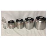 MCM Kromex Spun Aluminum Canister Set