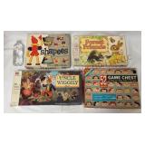 Games -Shapes, Forest Friends, Uncle Wiggily, More