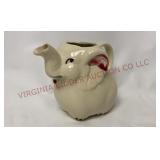 Vintage Shawnee Pottery Elephant Creamer Pitcher