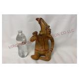 Folk Art Terracotta Sculpture Figure - 11" t