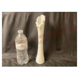 Vintage Westmoreland Milk Glass Swung Vase