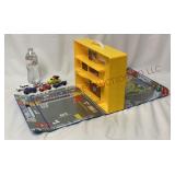 Vintage Road & Track Case w Toy Cars