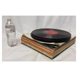 Vinyl Records, Empty Sleeves & Poster - See Desc