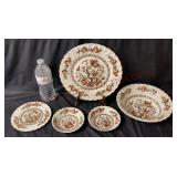 Myott Dynasty English Staffordshire Ware - 5 pcs