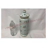 MCM Atomic Starburst Apothecary Jar w Lid