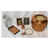 Vintage Copper Chiller Bucket, Notepad & More!!!