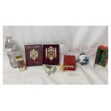 Christmas Ornaments, Santa Key & Trinket Box