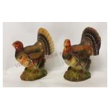 Vintage Enesco Thanksgiving Turkey Salt & Pepper