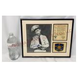 Signed Don Knotts Barney Fife Toon Art Collectible