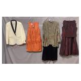 Vintage Clothing - Jacket, Dresses & Set -See Desc