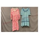 Vintage Floral & Gingham Handmade Dresses - 2