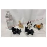 Vintage Goebel Scotties & Dog Figurines
