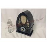 Motion Sensor Lighted Animated Skull Radio - Works