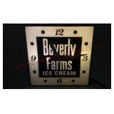 Vintage Pam Clock Co Beverly Farms Ice Cream