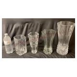 Crystal & Glass Flower Vases - Rosenthal, Luay