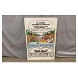 1977 Race For Your Life Charlie Brown Movie Poster