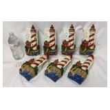 Lighthouse Curtain Rod Holders by Domestications
