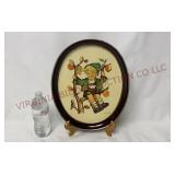 1982 Hummel Apple Tree Boy Oval Metal Tray