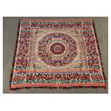 Woven Jacquard Federal Eagle Coverlet / Blanket