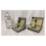Vtg Roseville Art Pottery Gardenia Bookends - Pair