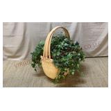 Large 26" Basket of Silk Ivy / Artificial Plant