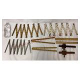 Antique Wood Scribes & Folding Rulers