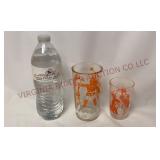 1950s Swanky Swig Spaceman & Animal Glasses